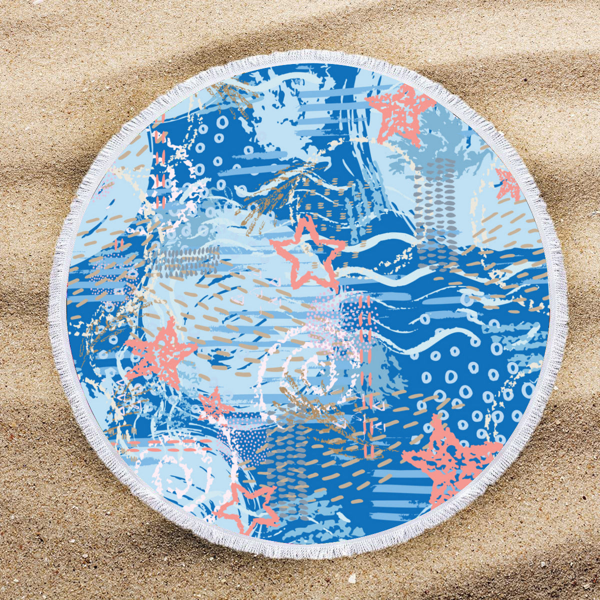 Round Beach Blanket